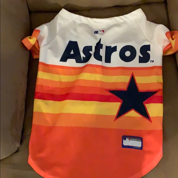 dog astros jersey